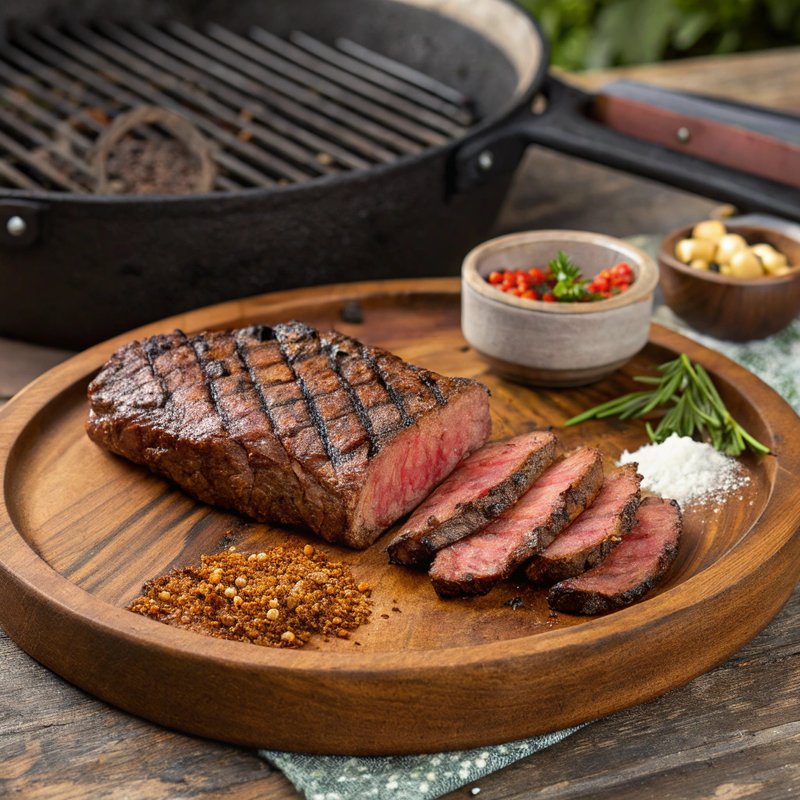 Savory Grilled Shoulder Steak