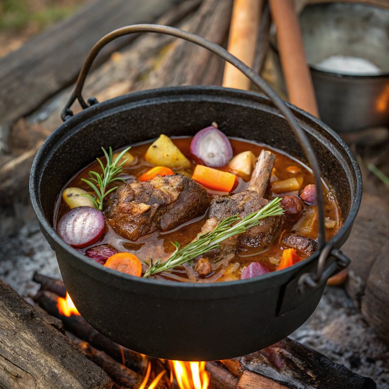 Lamb Shank Potjie
