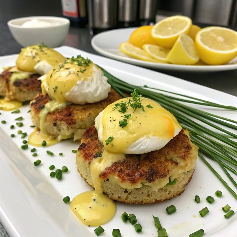 Crab Cake Eggs Benedict