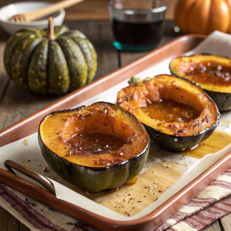 Maple Glazed Acorn Squash