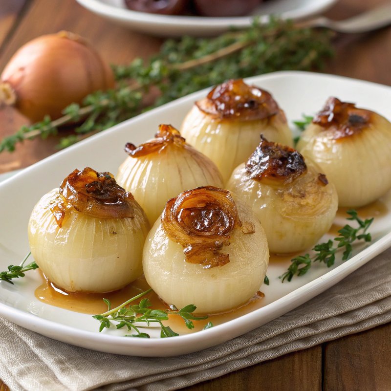 Caramelized Pearl Onion Appetizer