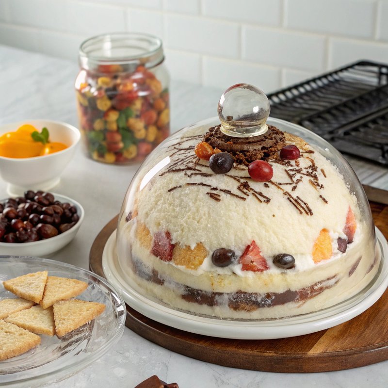 Traditional Italian Zuccotto