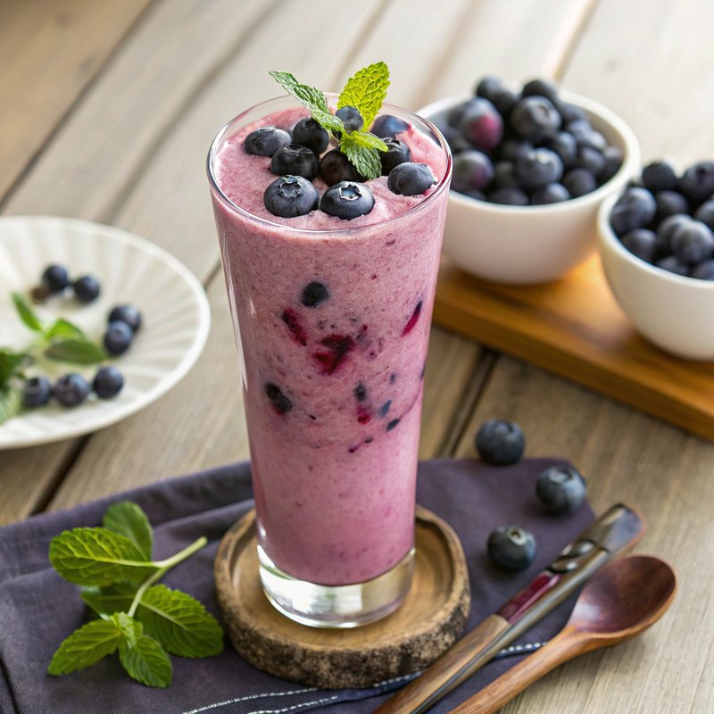 Blueberry Lassi