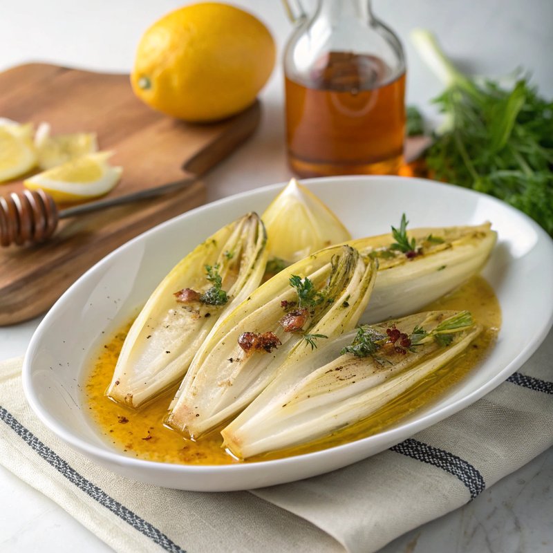 Braised Belgian Endive Elegance