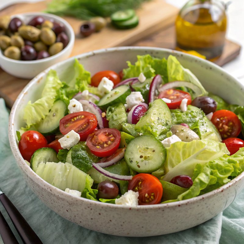 Boston Lettuce Salad with Tangy Vinaigrette