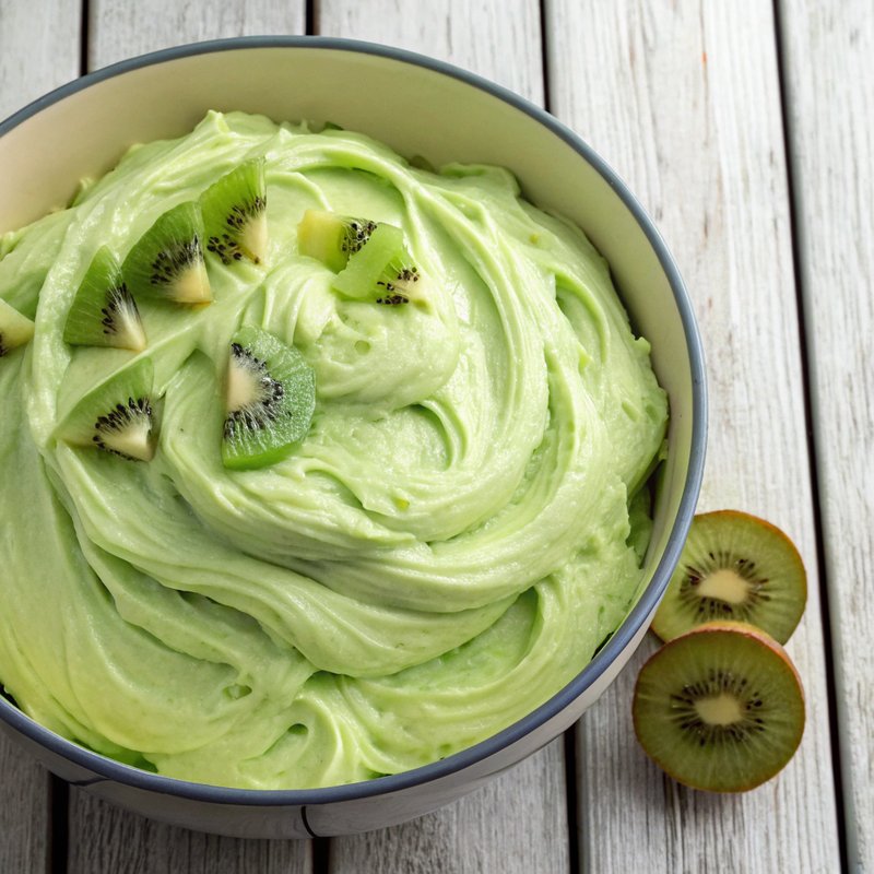 Kiwi and Cream Cheese Frosting