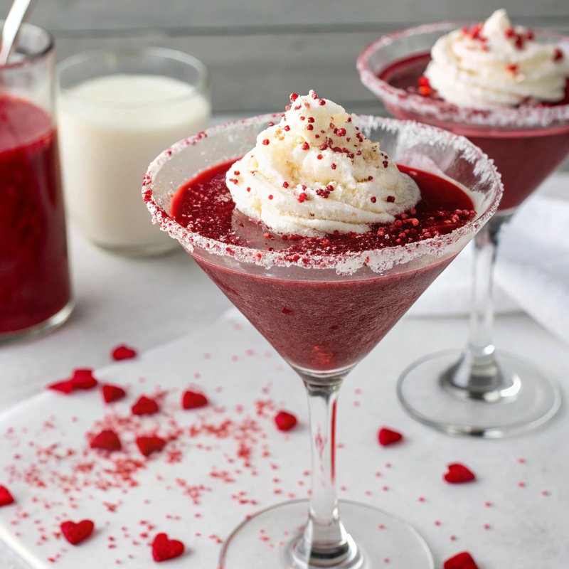 Red Velvet Martini