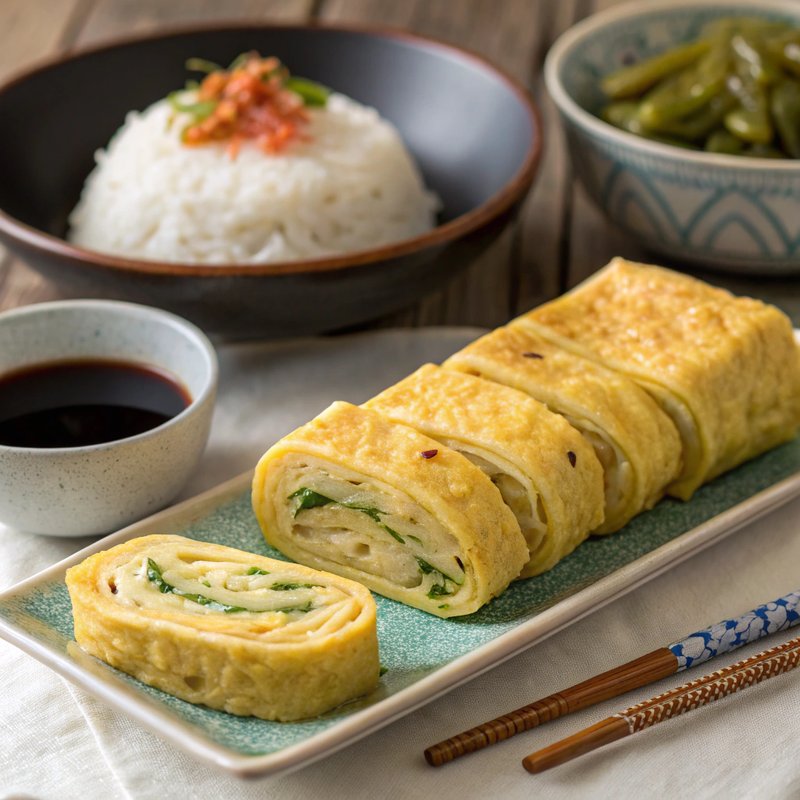 Tamagoyaki (Japanese Rolled Omelette)