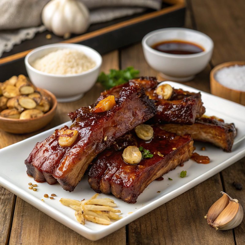 Garlic Pork Ribs