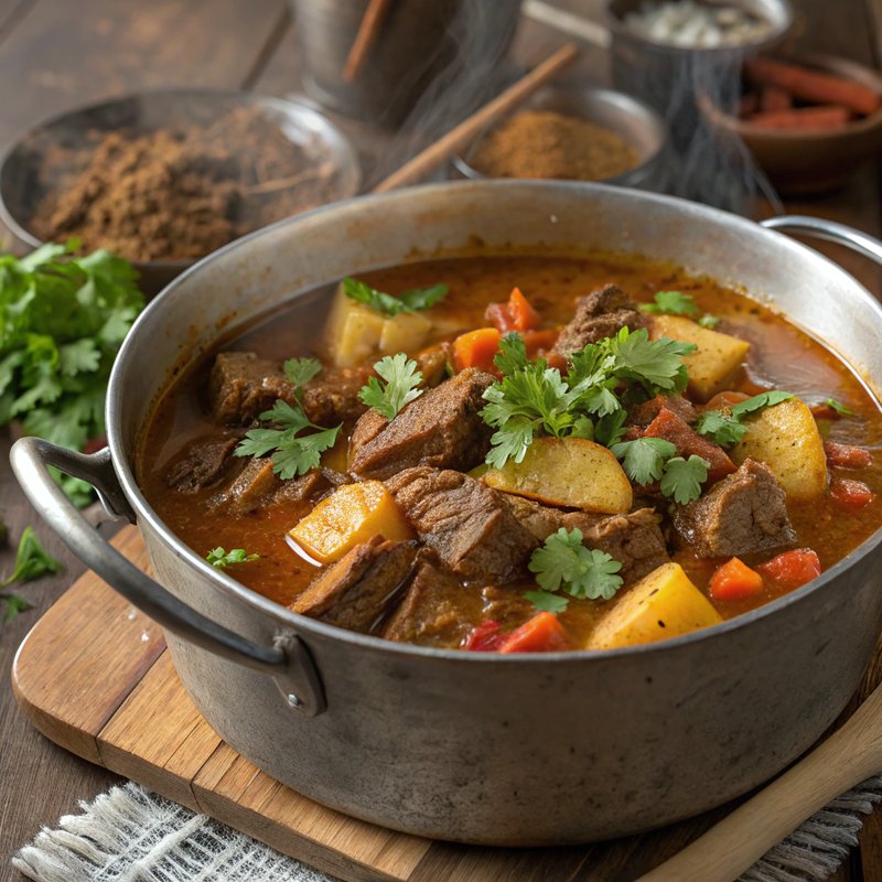 Khuurga Khatan: Traditional Mongolian Lamb Stew