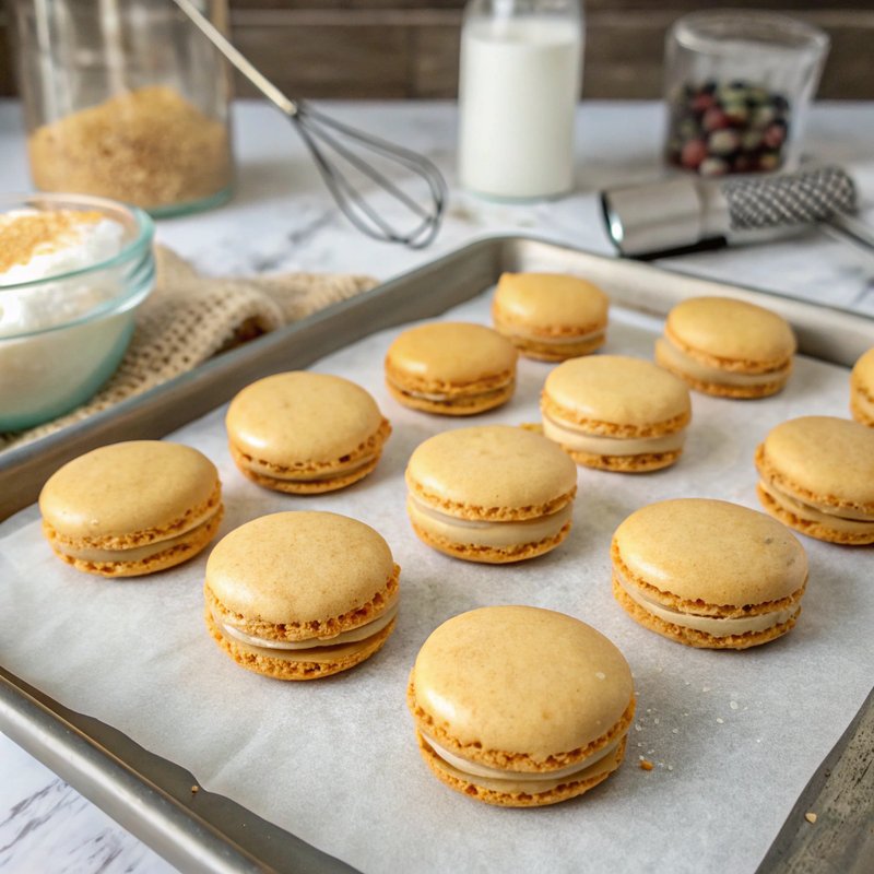 Coconut Macarons