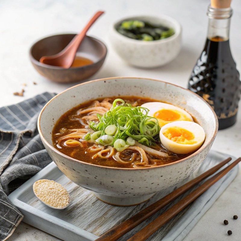 Authentic Negi Ramen
