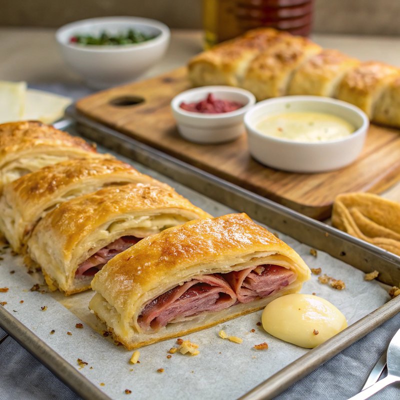 Pastrami in Puff Pastry