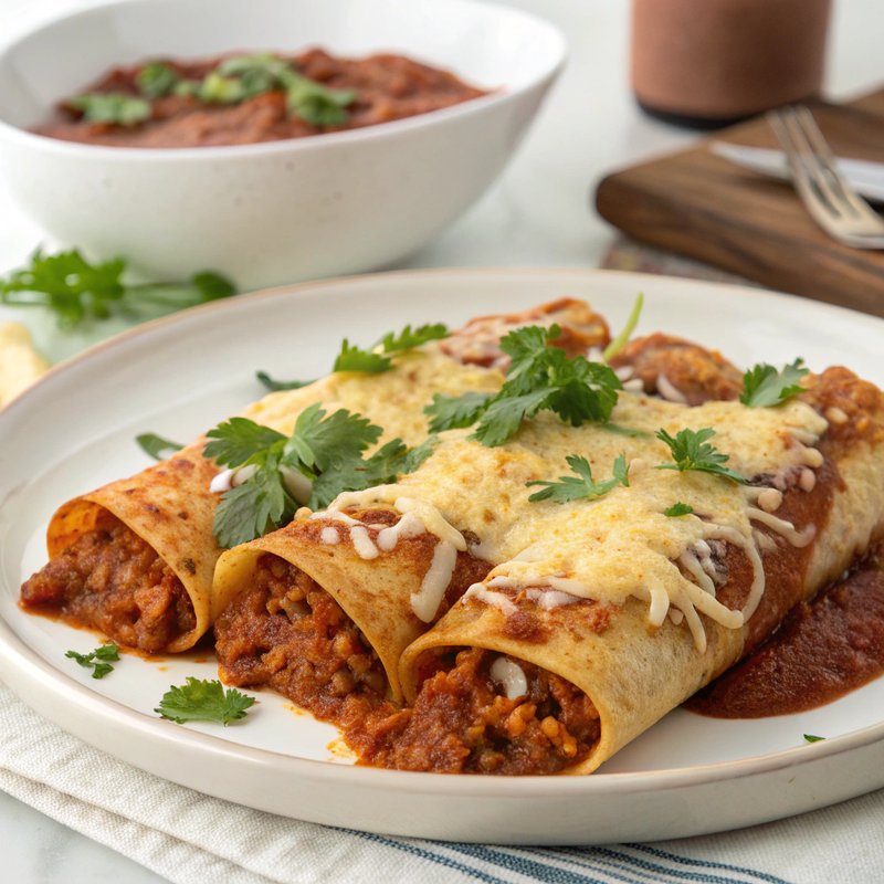Enchiladas de Frijol