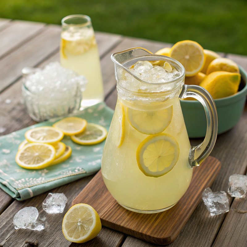Classic Homemade Lemonade