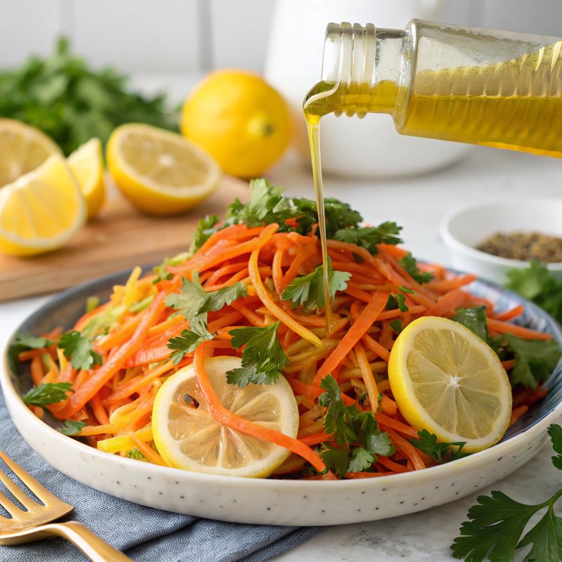 Zesty Carrot and Lemon Salad