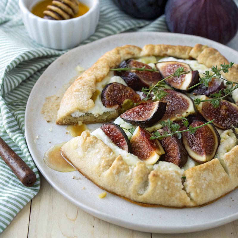Fig and Goat Cheese Galette