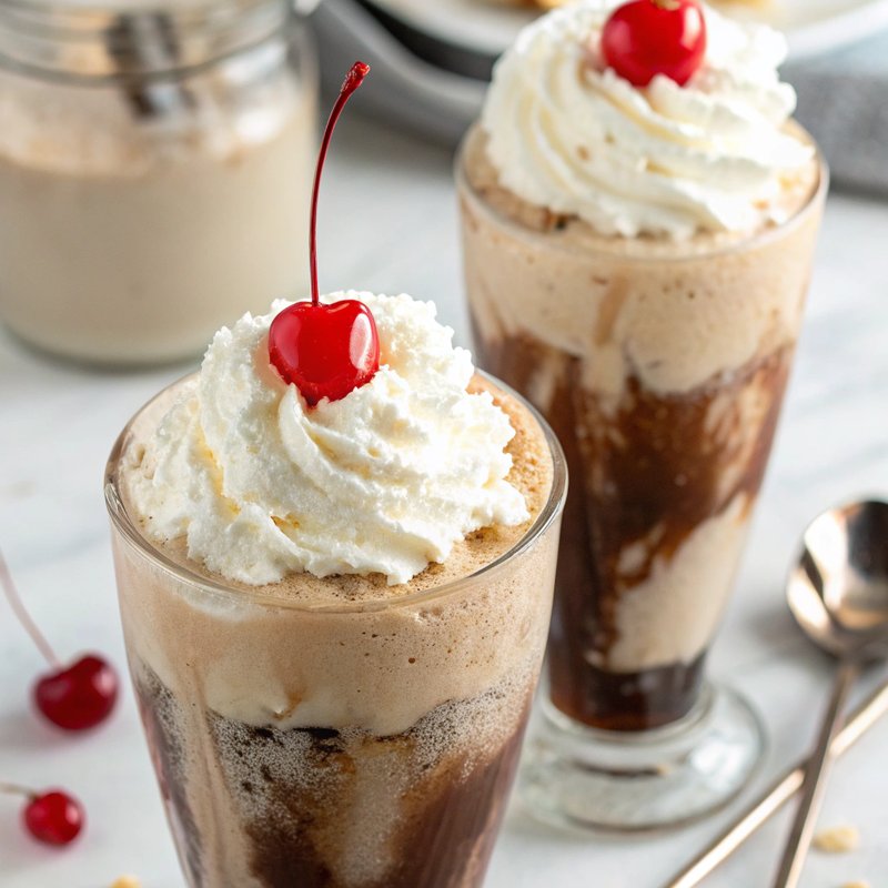 Creamy Root Beer Float