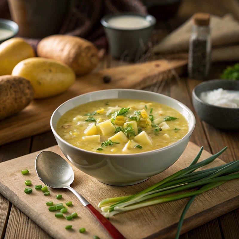 Classic Potato Leek Soup