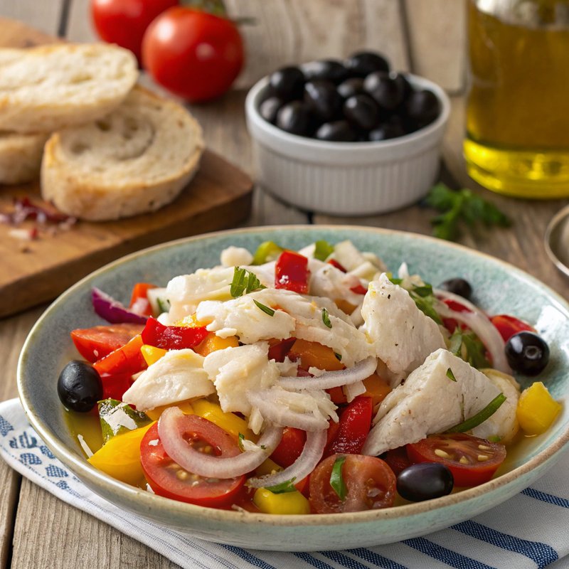 Esqueixada de Bacalao