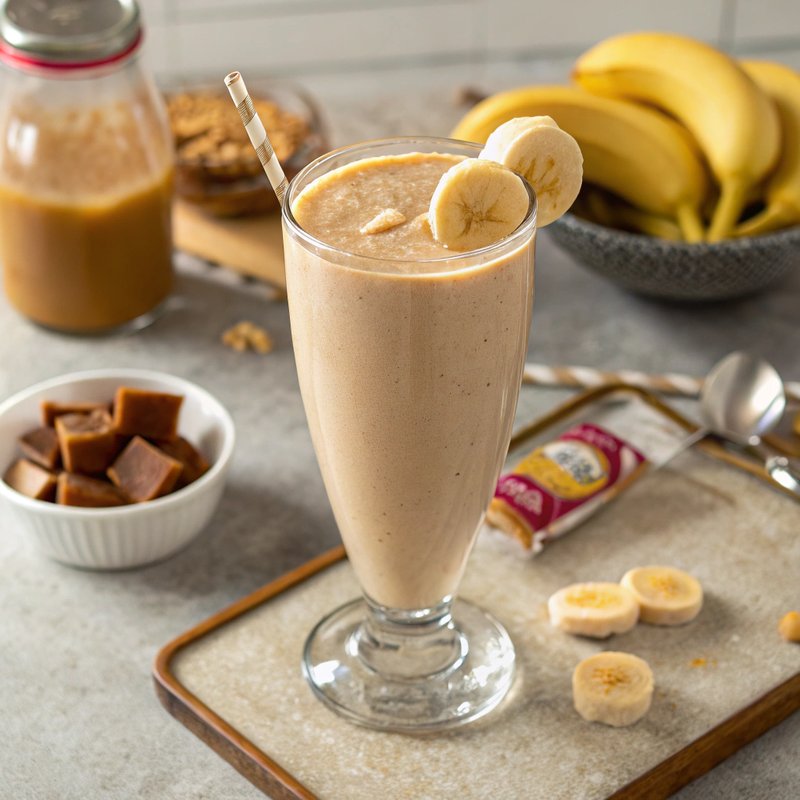 Creamy Peanut Butter Protein Shake