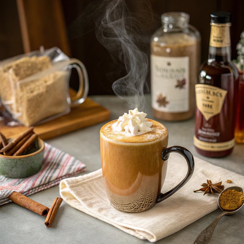 Vanilla Bourbon Chai Latte