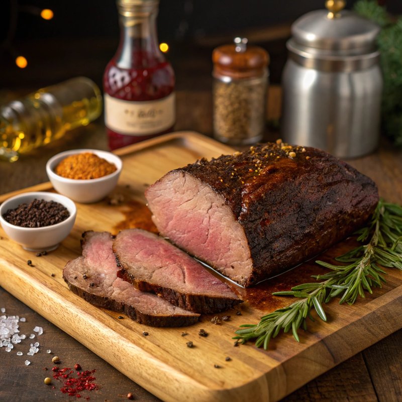 Smoked Venison Roast
