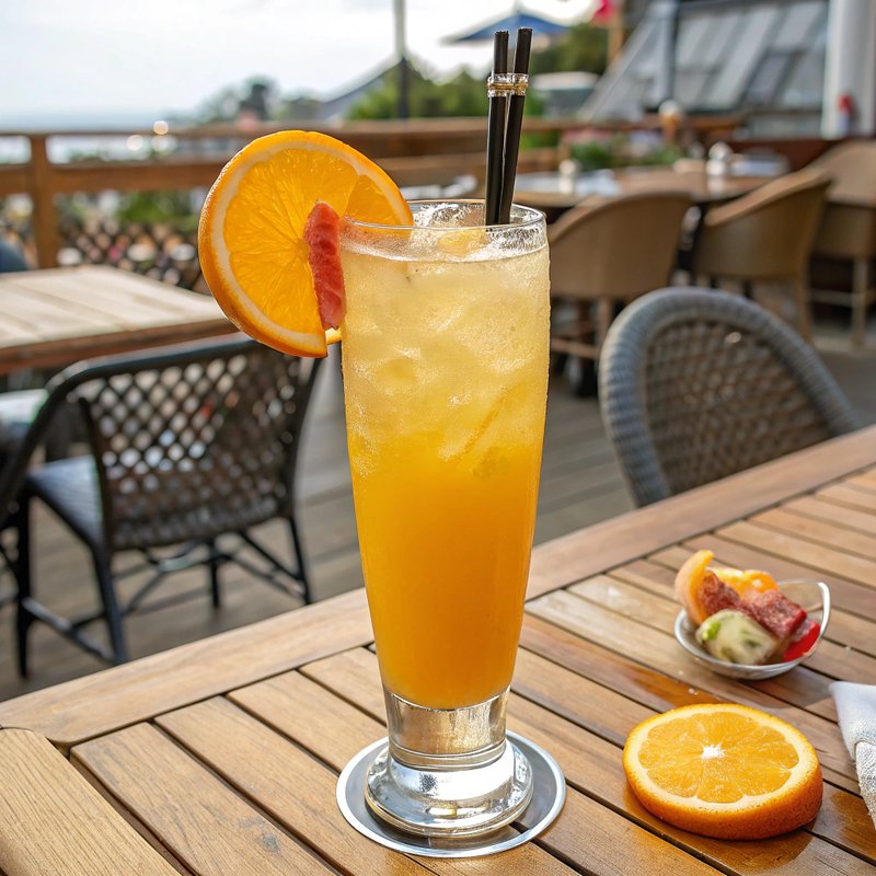 Fuzzy Navel Cocktail