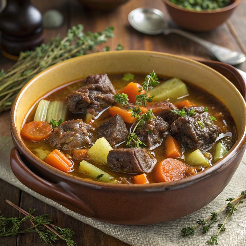 Rich and Hearty Oxtail Stew