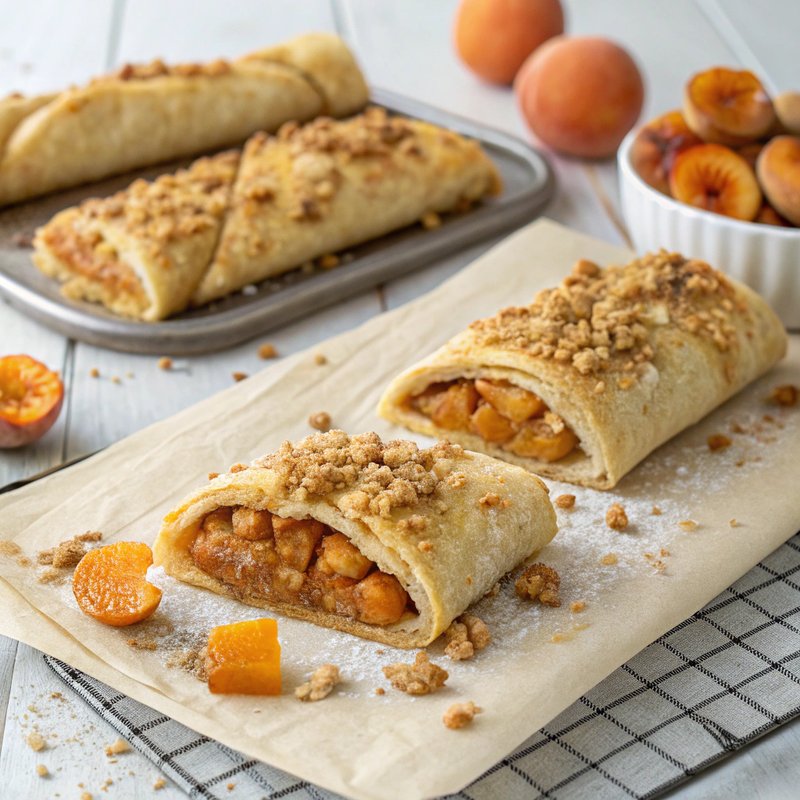 Apricot Crumble Wraps