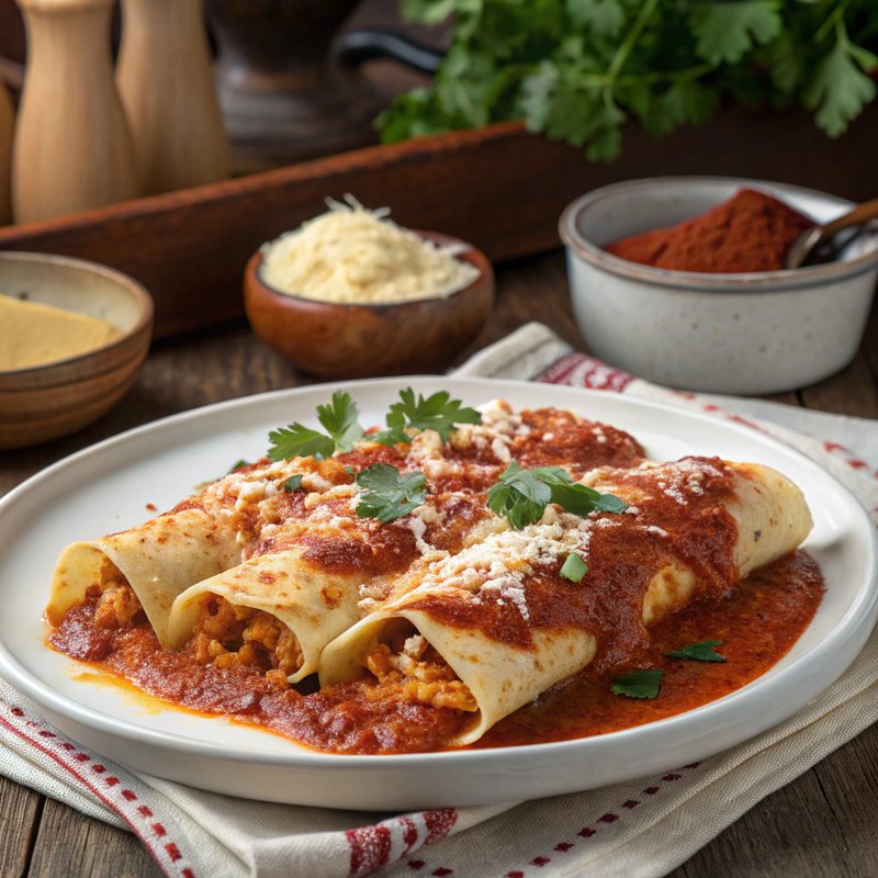Enchiladas de Queso