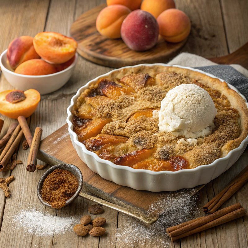 Apricot Cobbler Pie