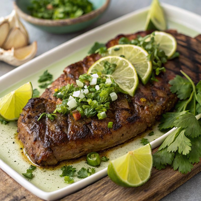 Lime and Tequila Marinated Steak