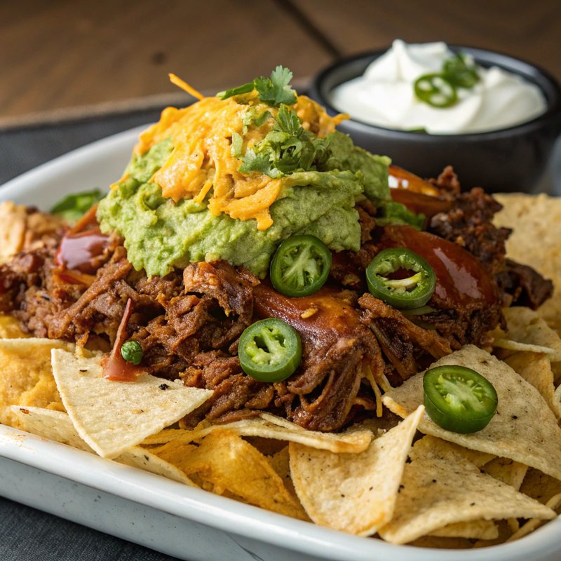Smoky BBQ Pulled Pork Nachos