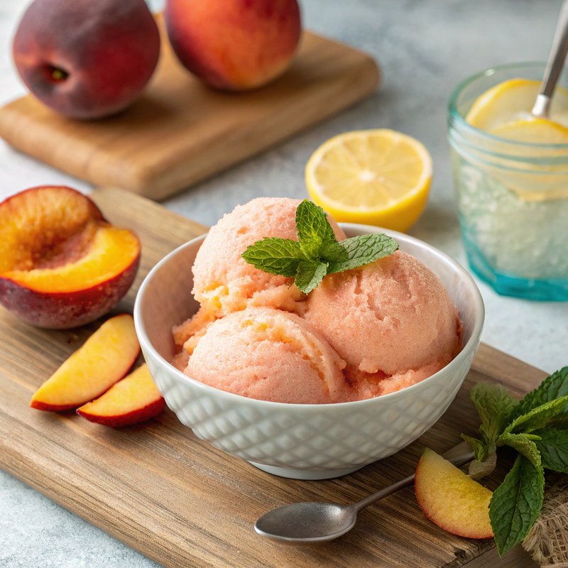 Nectarine Sorbet