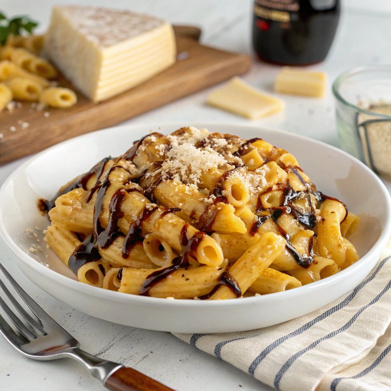 Balsamic Glazed Mac and Cheese