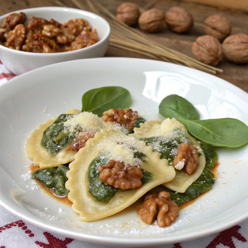 Pansotti Con Salsa Di Noci