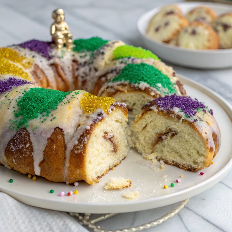 Mardi Gras King Cake