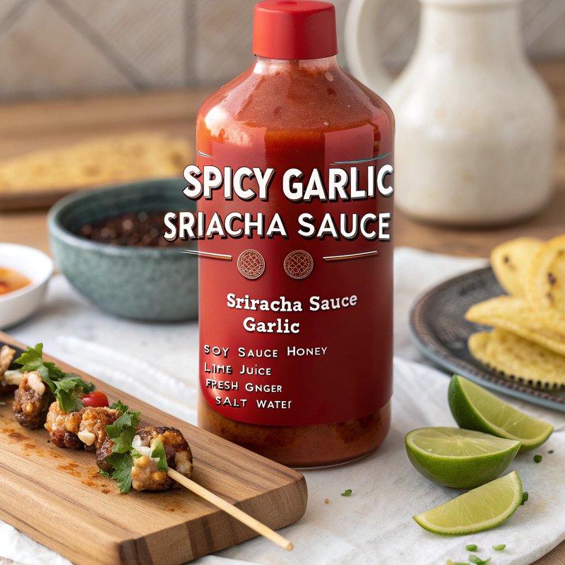 Spicy Garlic Sriracha Sauce