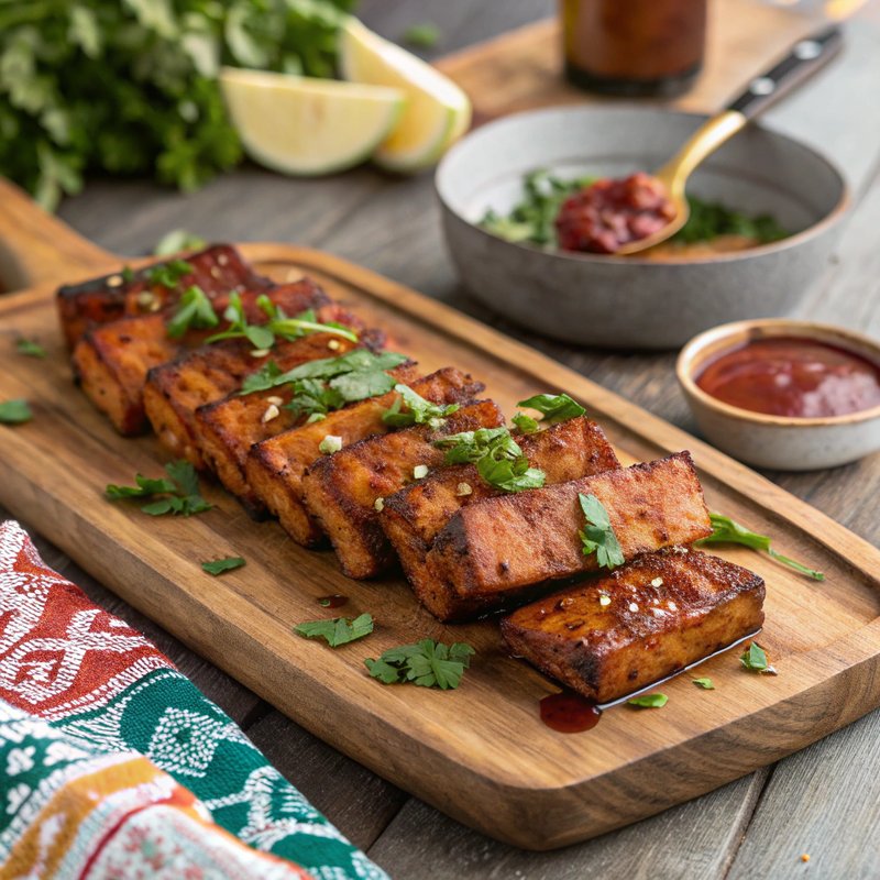 BBQ Tempeh - Vegan Delight