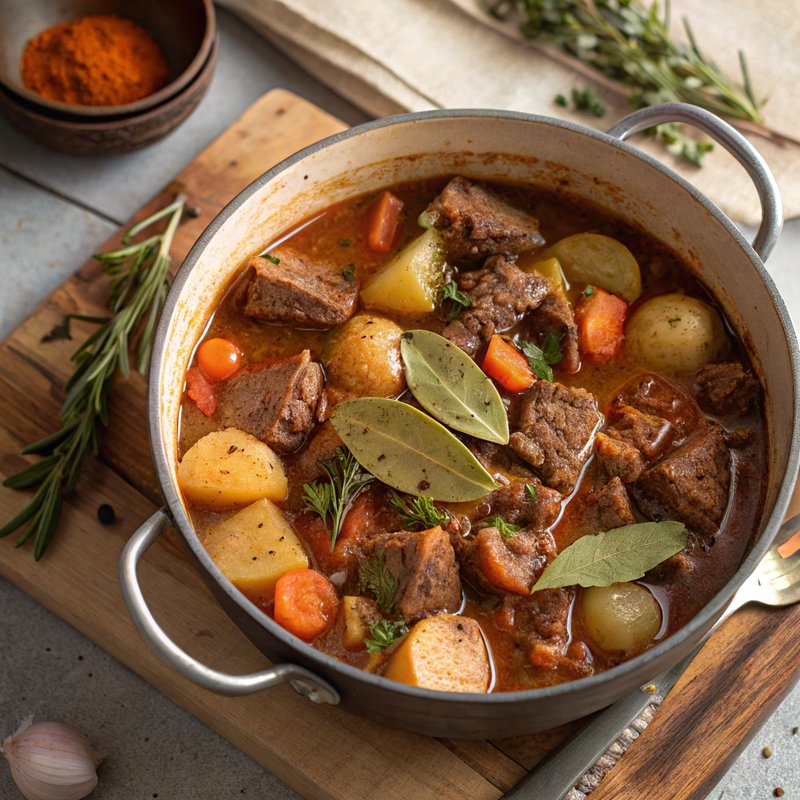 Ensopado de Borrego - Traditional Portuguese Lamb Stew