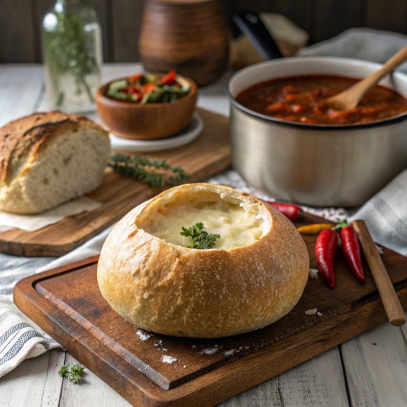 Classic Sourdough Bread Bowl