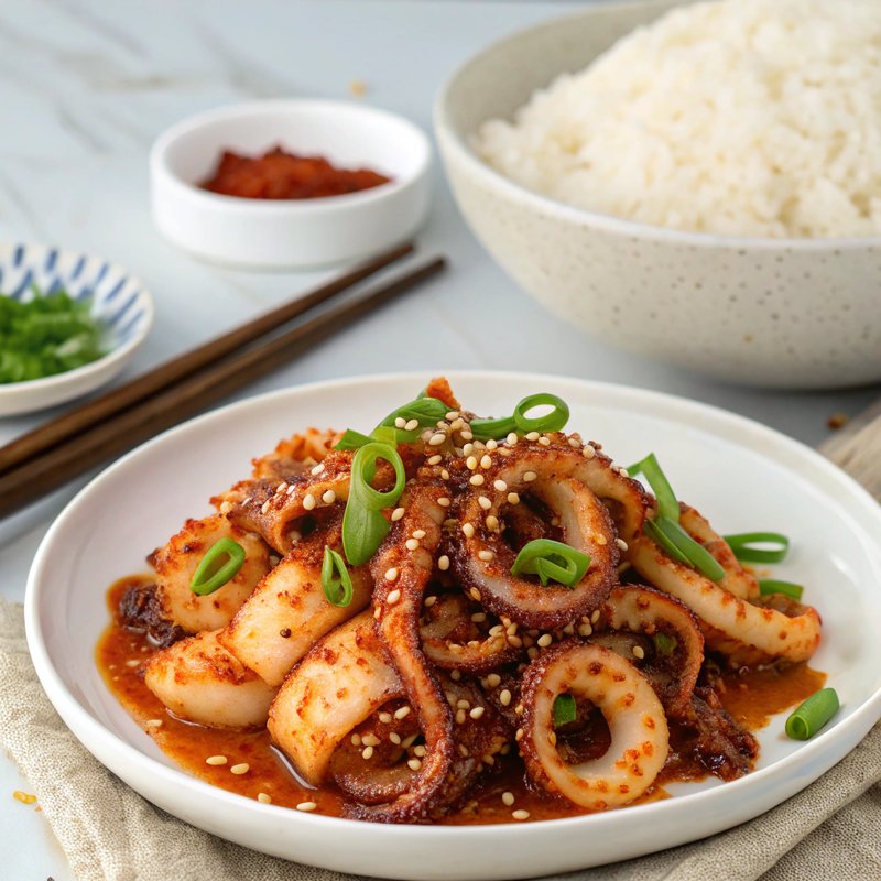 Ojing Eo Jeot (Spicy Fermented Squid)