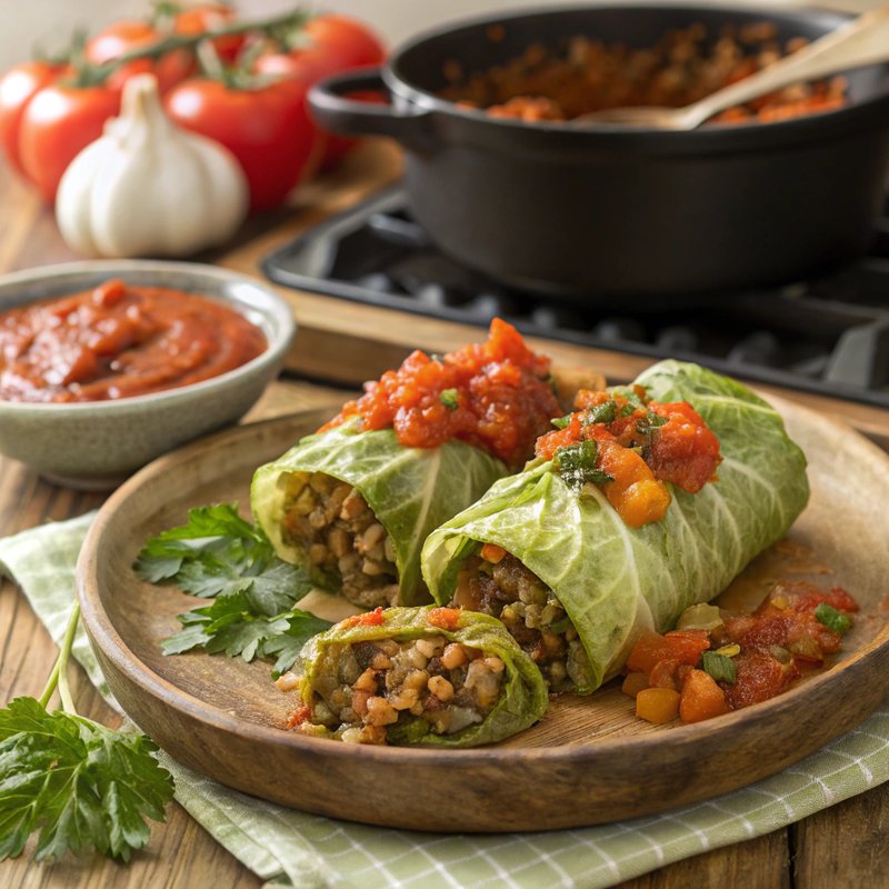 Vegan Cabbage Rolls