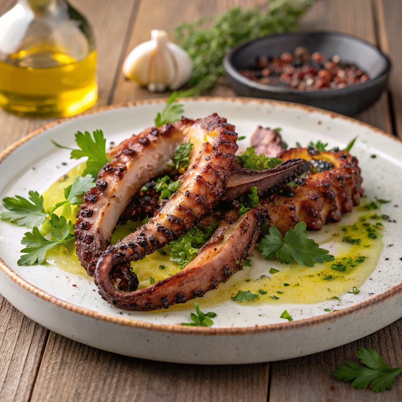 Char-Grilled Mediterranean Octopus
