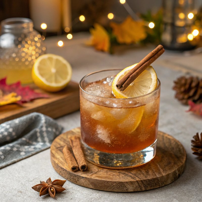 Maple Cinnamon Whiskey Sour