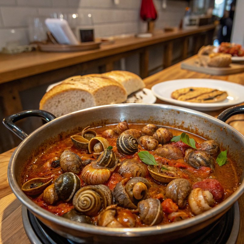 Caracoles a la Madrileña