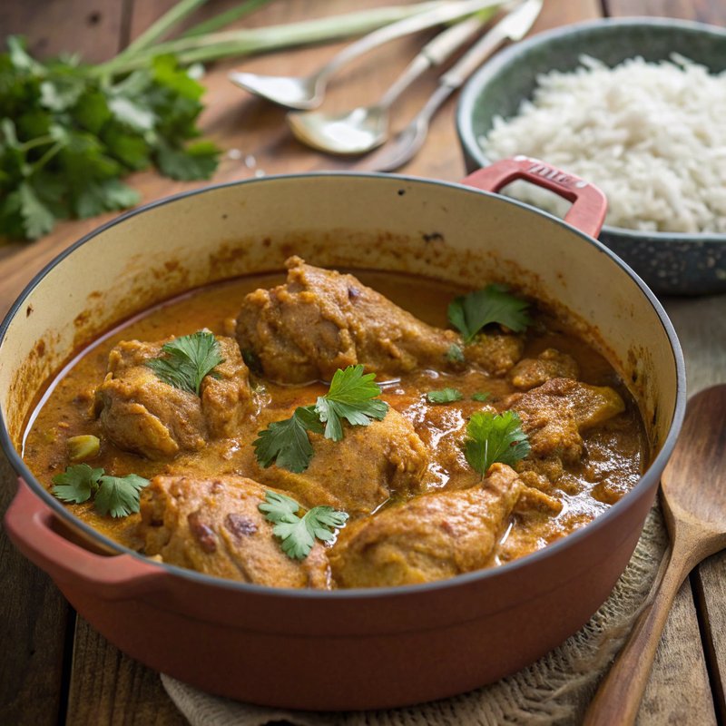 Ghanaian Peanut Butter Chicken Curry
