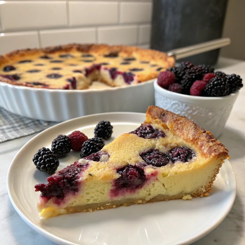 Blackberry Clafoutis