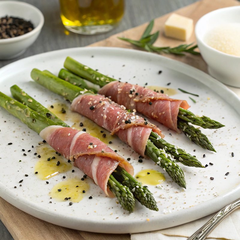 Prosciutto Wrapped Asparagus